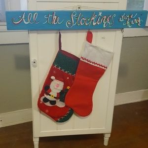 Christmas Hanging Stocking Holder